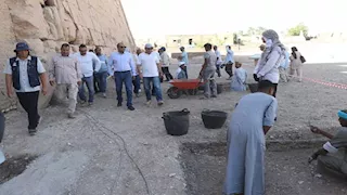 الأقصر تشهد ترميم الصرح الأول للرامسيوم واكتشافات أثرية مذهلة (صور)