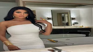 "فستان جريء"..أحدث ظهور لـ كارولين عزمي والجمهور:"ولا جورجينا ولا ياسمين" (صور)