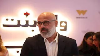 بالصور| حازم سمير أول الحضور في العرض الخاص لمسلسل "ولد بنت شايب"