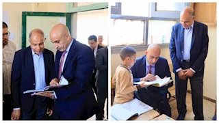 وزير التعليم يتفقد عددًا من مدارس المنيا لمتابعة سير العملية التعليمية