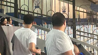 5 صور لظهور محمد عواد في مدرجات ستاد القاهرة