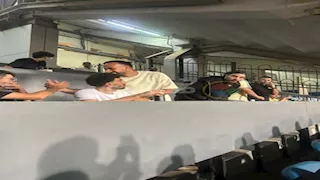 رد فعل عواد وحمزة علاء وأفشة على ركلة جزاء الزمالك أمام الأهلي (فيديو)