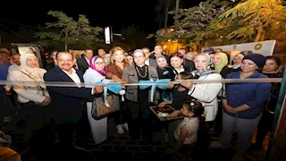 المستشارة أمل عمار  تفتتح السوق الخيري " ست الستات المصرية" 