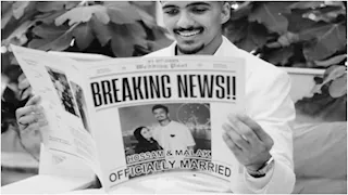  زوجة حسام عبدالمجيد تنشر 15 صورة لكواليس حفل زفافهما