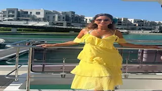 مي سليم بفستان جريء.. لماذا اختارت اللون الأصفر؟