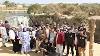 محمية وادي الريان تستقبل شباب الملتقى الثقافي الـ23 ضمن مشروع "أهل مصر"