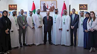 ولي عهد المغرب يزور منصة جائزة الشيخ منصور بن زايد آل نهيان لتصوير الخيل العربي