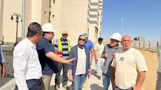 وزير الإسكان يتابع الخدمات والبنية الأساسية بالسويس الجديدة