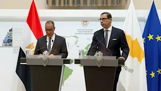 وزير الخارجية لنظيره القبرصي: نرفض جرائم الإبادة والتجويع بحق الفلسطينيين