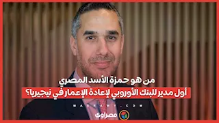 من هو حمزة الأسد المصري أول مدير للبنك الأوروبي لإعادة الإعمار في نيجيريا؟