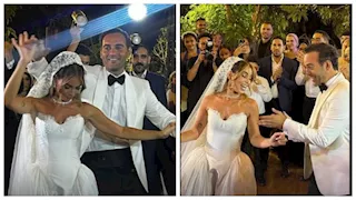 25 صورة ومعلومات عن هاجر السراج من حفل زفافها 