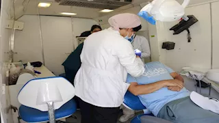 الصحة تنظم قافلة طبية مجانية لخدمة المواطنين والعاملين بنادي هليوبوليس