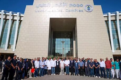 وزير الصحة يتابع تطوير المجمع الطبي بالأقصر ومراكز الأسرة