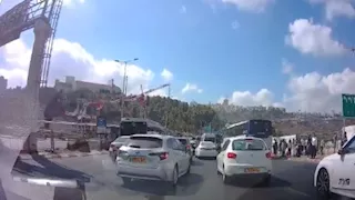 فيديو| لحظة إطلاق النار عند مفترق راموت بالقدس