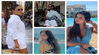 25 صورة لنجمات الفن بـ"هوت شورت" و"مايوهات" على البحر في 2025