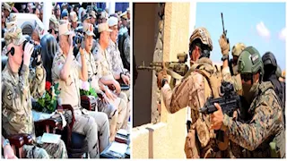 رئيس الأركان يشهد تدريبًا رئيسيًا ضمن مناورات "النجم الساطع 2025"