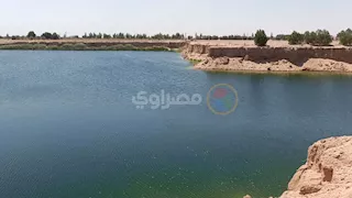 ظهرَت فجأة وابتلعت شخصين.. كيف تكونت بحيرة البهنسا الغامضة بالمنيا؟ - فيديو وصور 