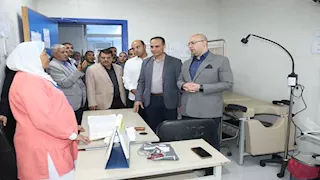 محافظ بني سويف يتفقد انتظام العمل بوحدة طب الأسرة بقرية السلطاني