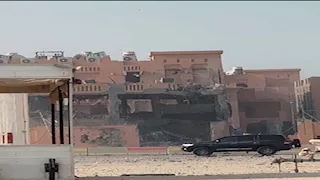 فيديو.. تشييع شهداء الهجوم الإسرائيلي على قطر