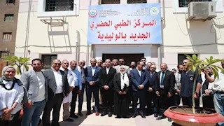 بالصور- نائب وزير الصحة يتفقد مستشفى أسيوط العام والمركز الطبي الحضري بالوليدية