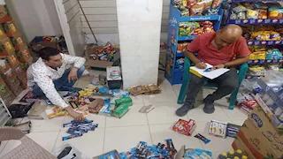 غلق 6 منشآت وإعدام 6 أطنان أغذية فاسدة بجنوب سيناء