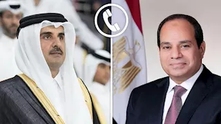 السيسي: دعم مصر الكامل لما تتخذه قطر من إجراءات لحماية أمنها