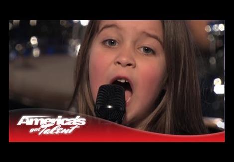 "Aaralyn" ذات الست أعوام تتألق بغناء "Zombie Skin"فى "America's Got Talent 2013"