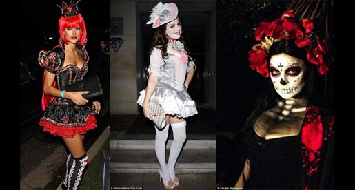 اكتشفي الشهيرات اللواتي تنكرن بأزياء الهالويين لهذا العام؟