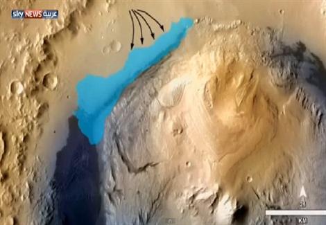 ناسا: إكتشاف آثار لبحيرة قديمة على سطح كوكب المريخ قبل 3 مليار سنة