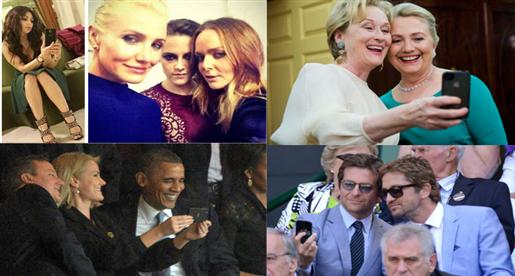 أوباما على رأس قائمة أفضل صور الـ Slefie للمشاهير لعام 2013!  