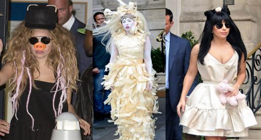 أزياء ليدي غاغا 2013 من الغريبة الى الأكثر غرابة