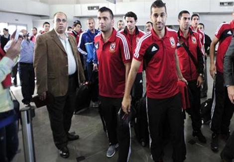 وصول بعثة النادي الاهلي للمغرب للمشاركة في كاس العالم للاندية