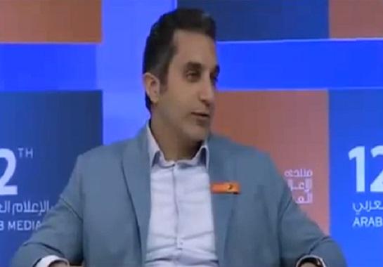 باسم يوسف: السخرية تكشف خفايا السلطة وليست إهانة للشعب