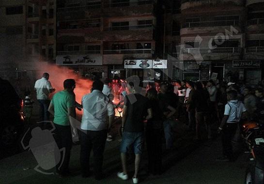 قطع طريق'' قنا - نجع حمادي'' احتجاجا على نقص السولار والبنزين 