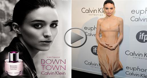 فيديو: روني مارا في عالم عطر DOWNTOWN Calvin Klein