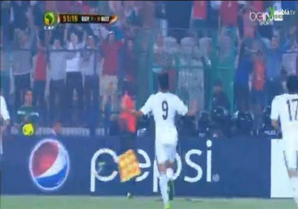 أول أهداف المنتخب ضد بتسوانا بقدم عمرو جمال