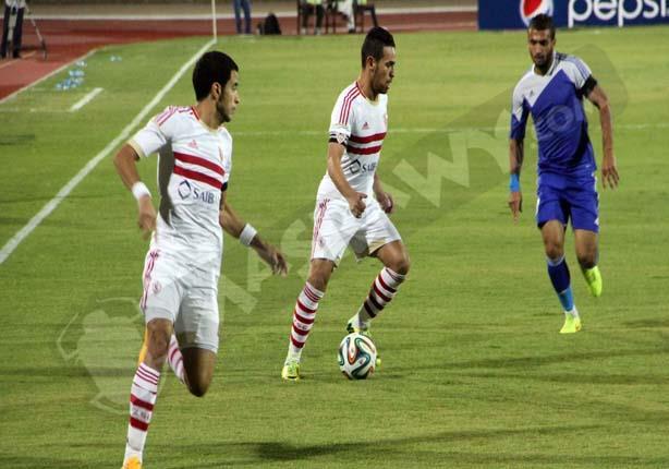 الهدف الثاني للزمالك عن طريق مؤمن زكريا أمام سموحة بالدوري