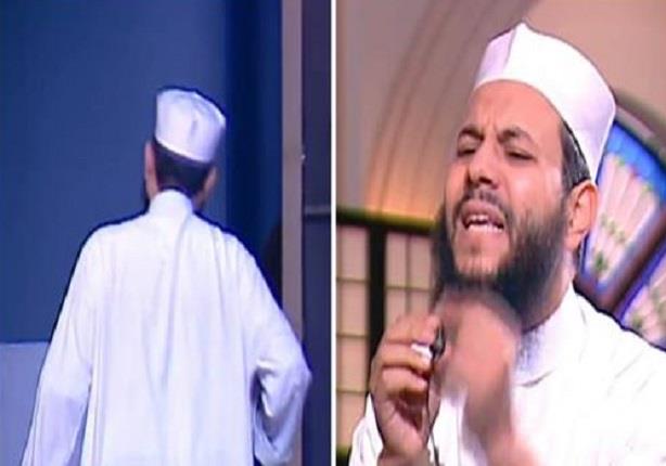 الشيخ محمود شعبان يحرج الإبراشى وينسحب من البرنامج على الهواء