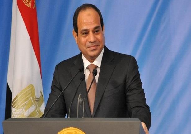 الرئيس السيسى يشكر المصريين المقيمن فى فرنسا على حفاوة الاستقبال به 