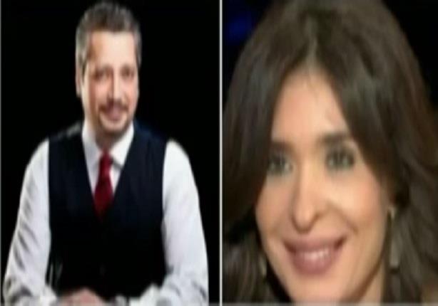 تامر امين يرد على سؤال وفاء الكيلانى للراقصة دينا فى برنامج الحكم