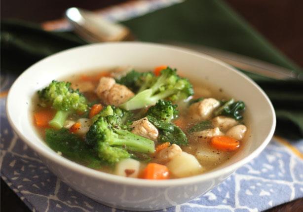 شوربة الخضار                                                                                                                                          