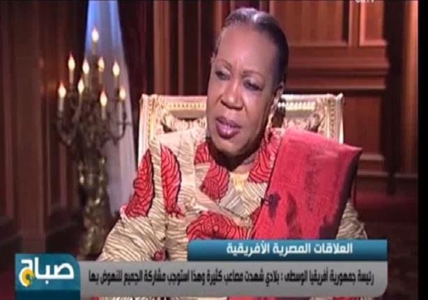 رئيس جمهورية أفريقيا الوسطى: جئت لمصر للاستفادة من خبرة السيسي