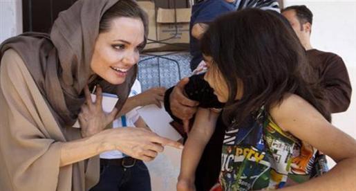 زيارة سرية لأنجلينا جولي إلى بقاع لبنان