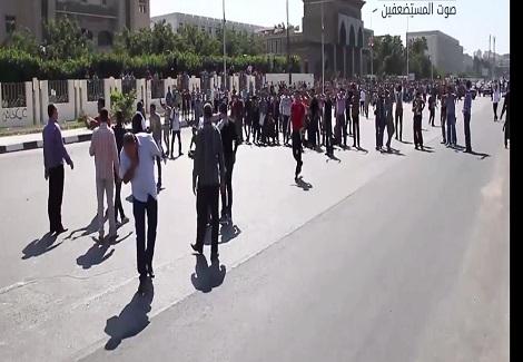 الأمن يحبط محاولة طلاب الإخوان لهدم السور الفاصل بين المدينة الجامعية وجامعة الأزهر