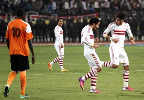 هدف تعادل الزمالك فى فيتا كلوب