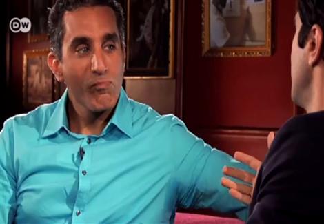 باسم يوسف: مع بشجع مصر دايماً حتى في كأس العالم