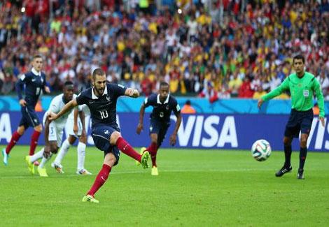 أهداف مباراة فرنسا والهندوراس 3-0 مونديال البرازيل 2014