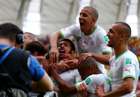 هدف الجزائر الأول في مرمى كوريا الجنوبية بالمونديال