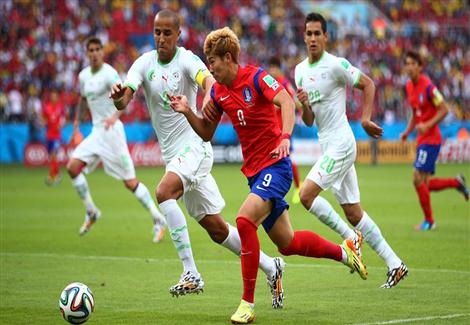 الهدف الأول لكوريا الجنوبية في مرمى الجزائر بالمونديال