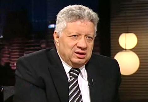 مرتضى منصور يقسم عـالهواء انه سيتم شطب إسلام رشدي من سجلات اتحاد الكره المصري